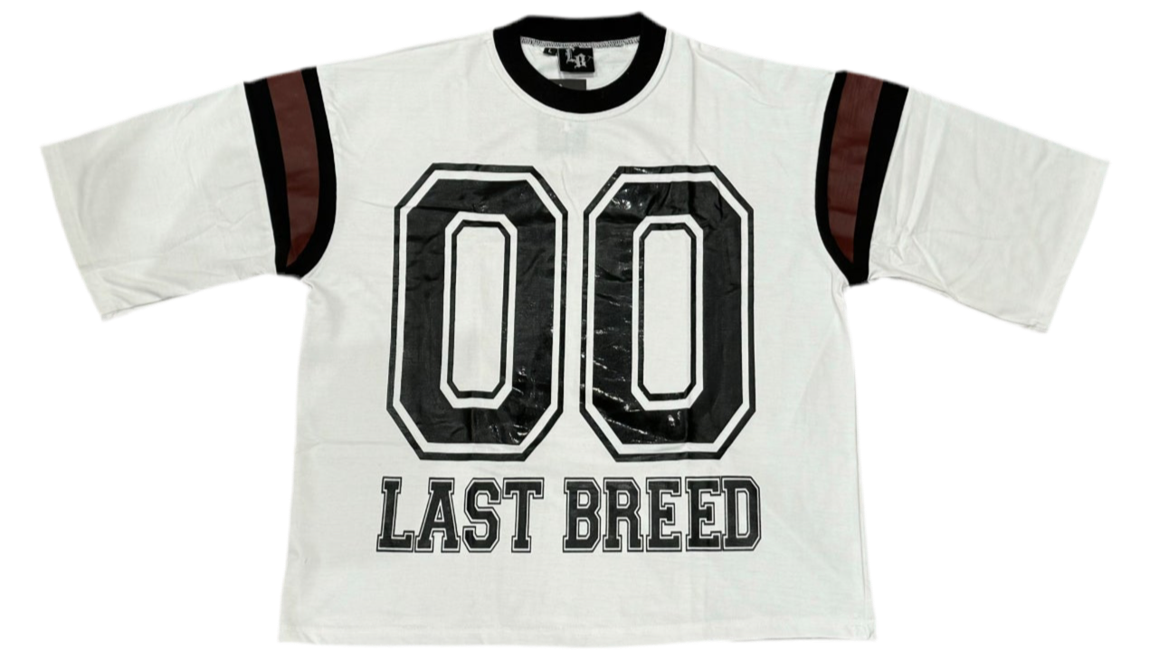 Last Breed Varsity Tee White