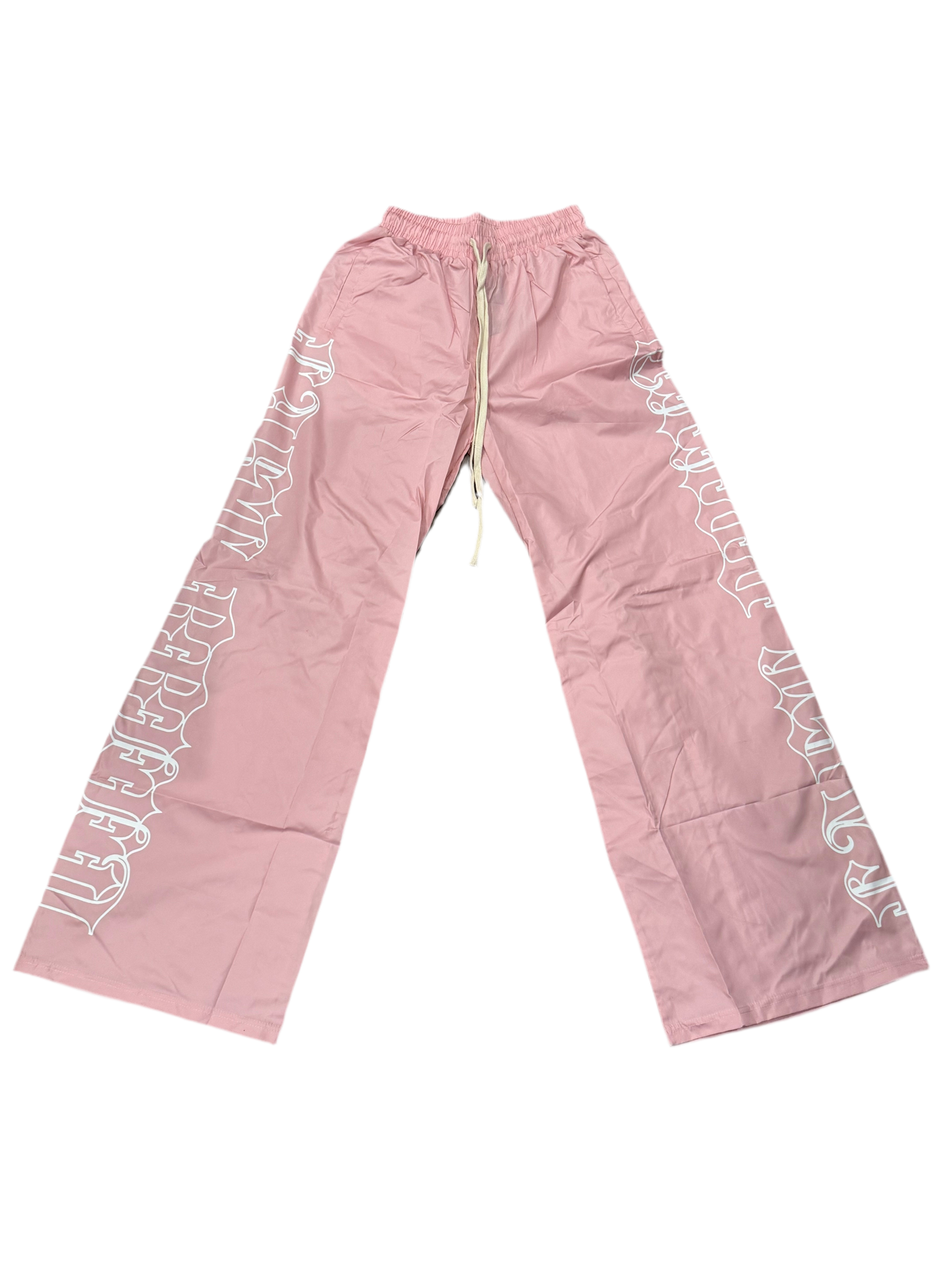 Last Breed Pink Nylon Pants