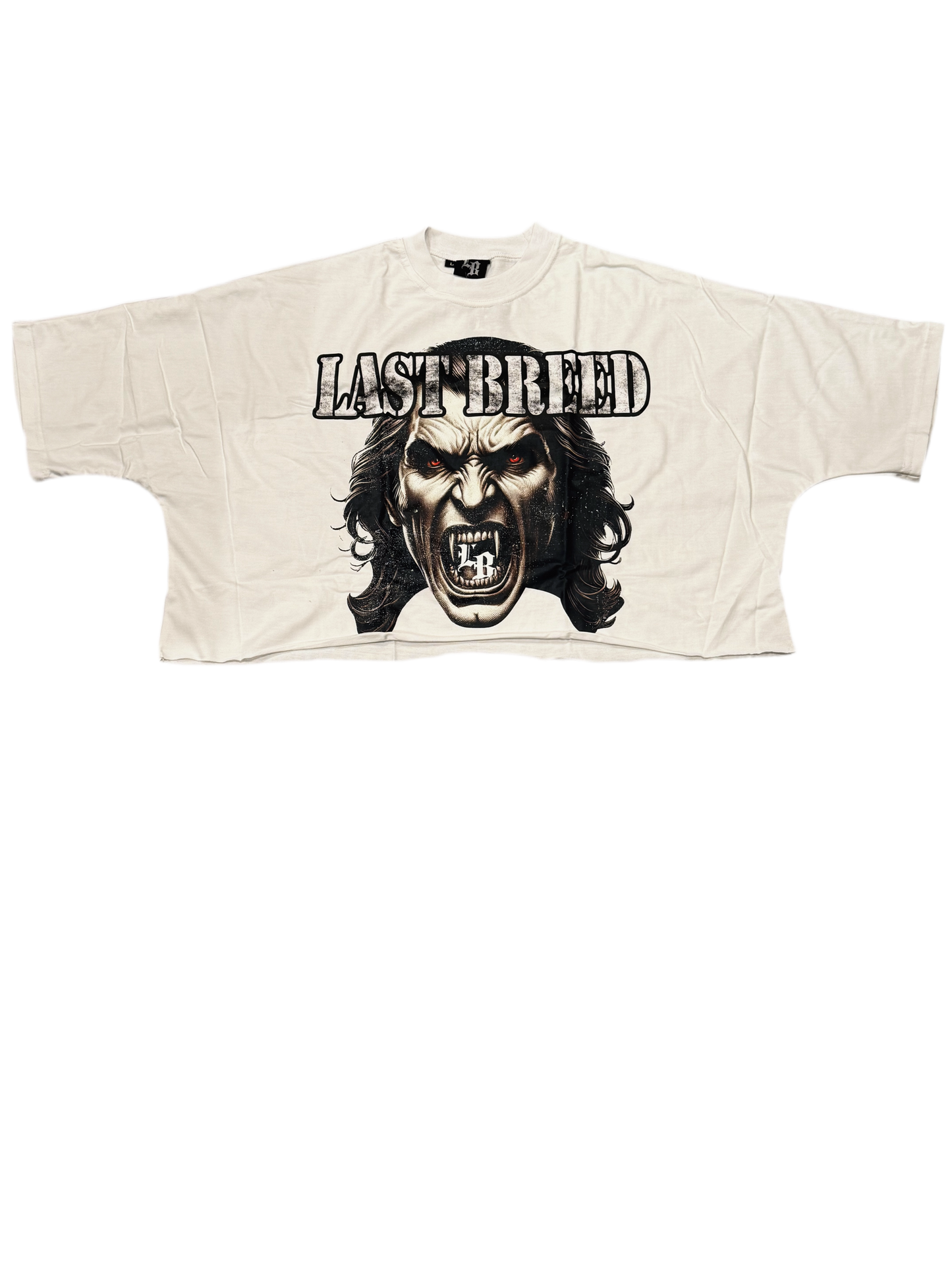 Last Breed Crop Tee White