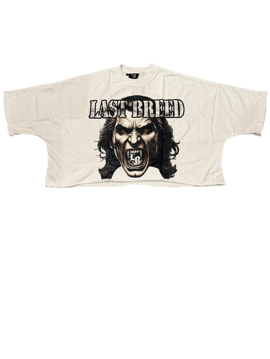 Last Breed Crop Tee White